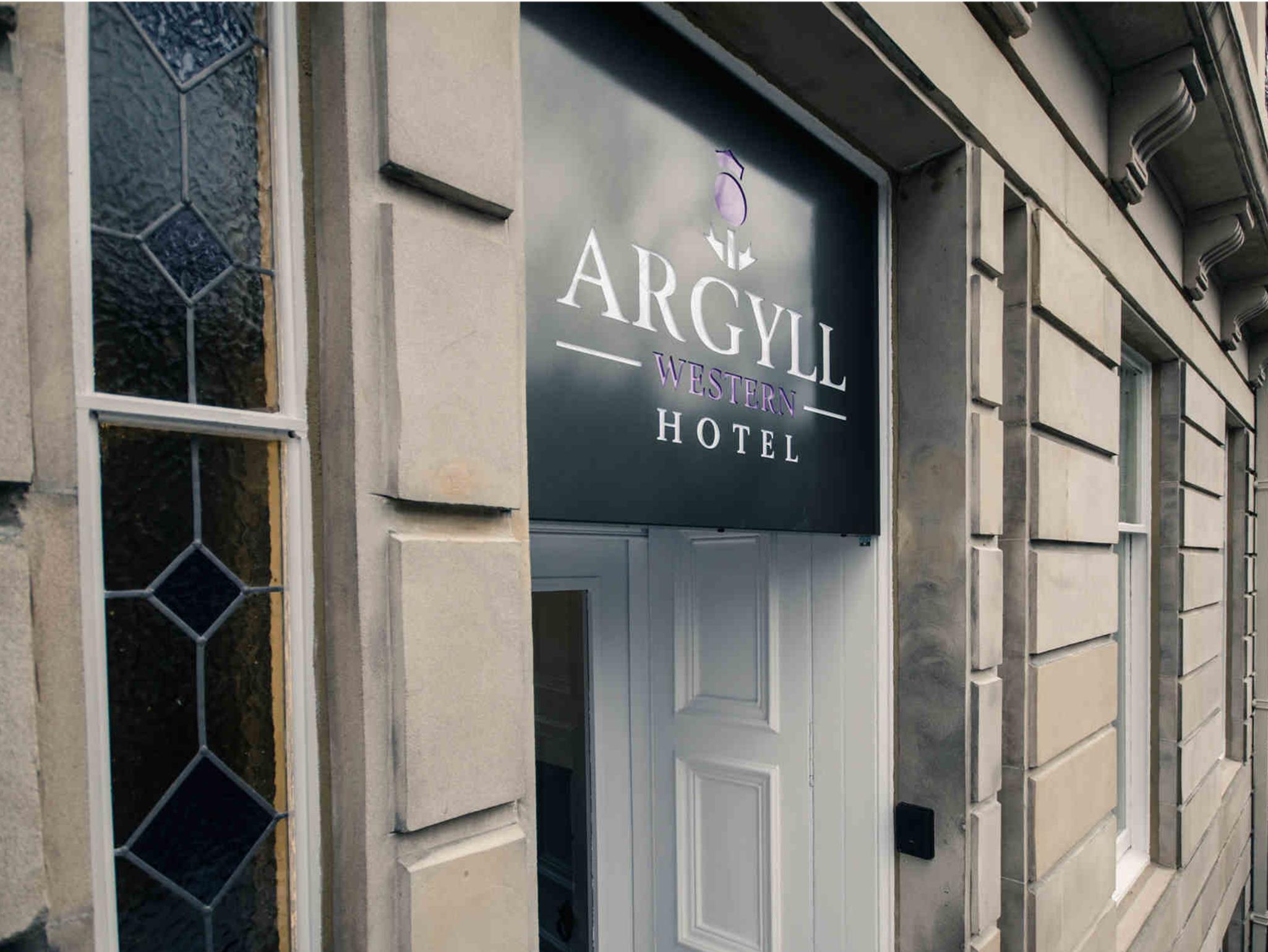 Argyll Western Hotel Glasgow Bagian luar foto